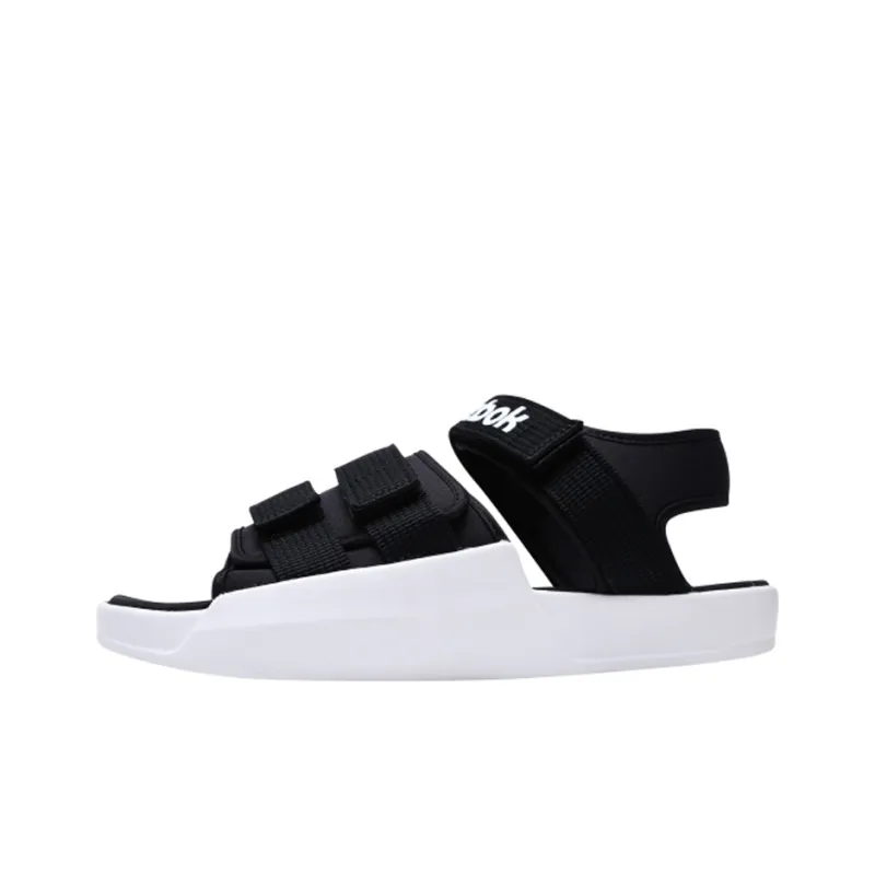 Reebok Tyl Oreo Minimalistic Black White Sandals-0