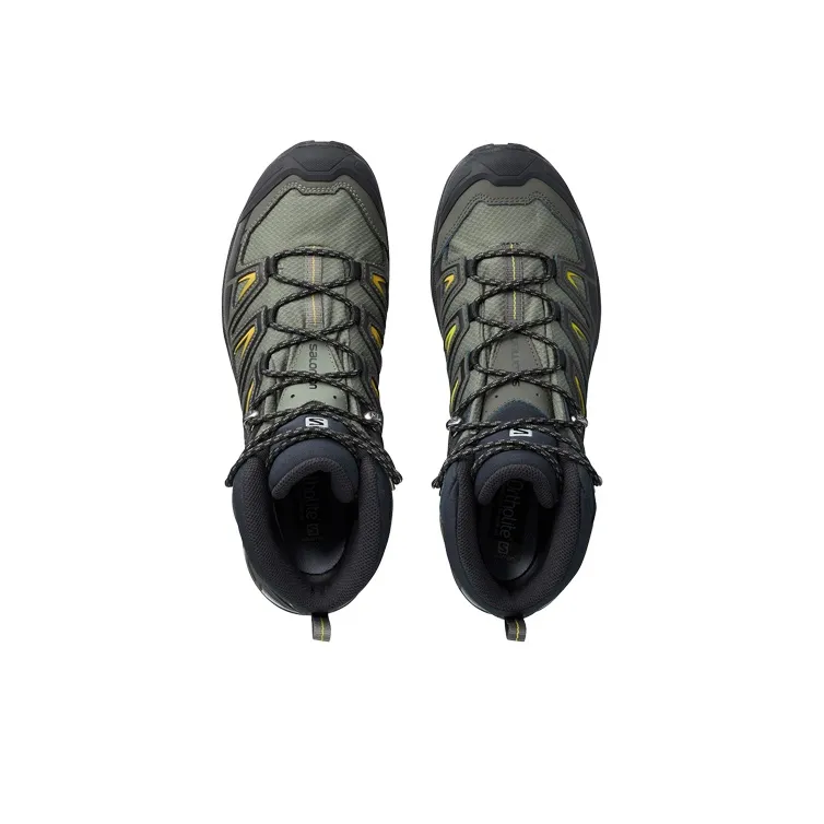 SALOMON X Ultra 3 Wide Mid Gtx 'Grey Green'-2