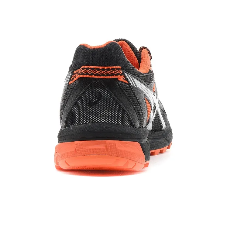 Asics Gel-Sonoma 2 Wear-Resistant Slip-Resistant Lightweight Low-Top Running Shoes Men's Black Orange-3