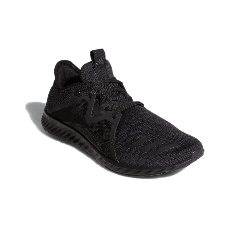 Adidas Edge Lux 2 Breathable Coverage Lightweight Low-Top Running Shoes Women's Carbon Black-2