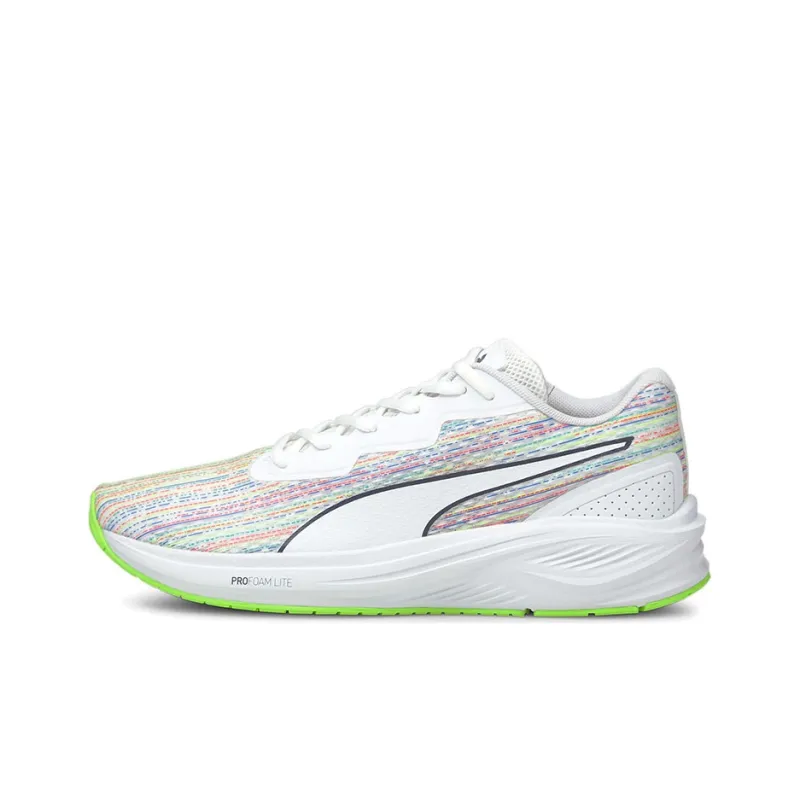 PUMA Aviate Spectra Wear-Resistant Slip-Resistant Cushioning Low-Top Running Shoes Women's White Multicolor-0