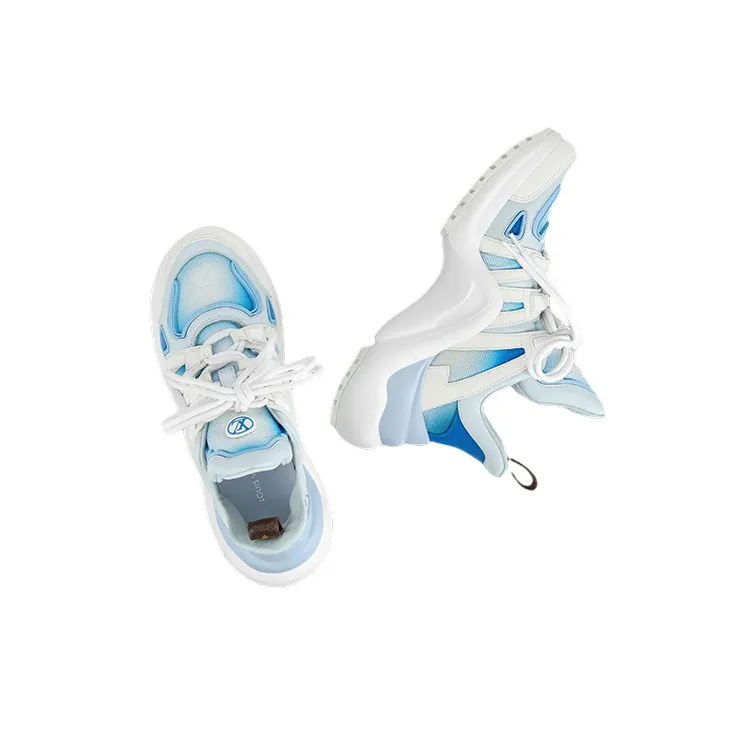 LOUIS VUITTON Lv Archlight Sneakers 'White Blue' Women's-3
