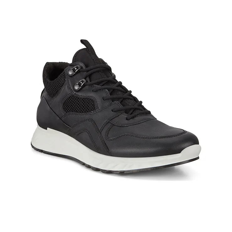 Ecco St.1 Casual Shoes Men Mid-Top Black-2