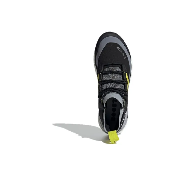 Adidas Terrex Free Hiker Gtx 'Halo Silver Acid Yellow'-4