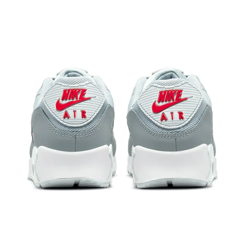 Nike Air Max 90 Grey Red-4