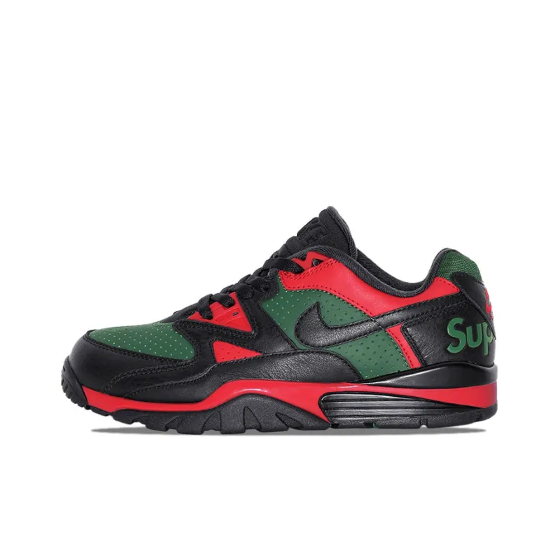 Nike Cross Trainer Low Supreme Black Green Red-0