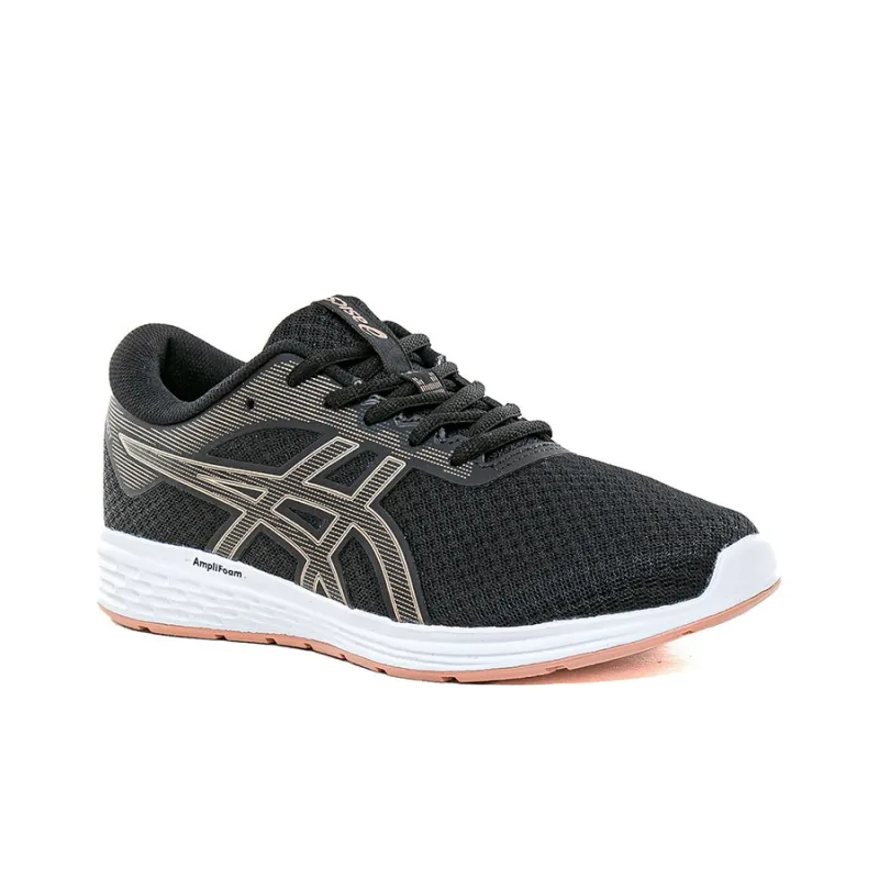Asics Patriot 11 Breathable Low-Top Running Shoes Women's Black-1