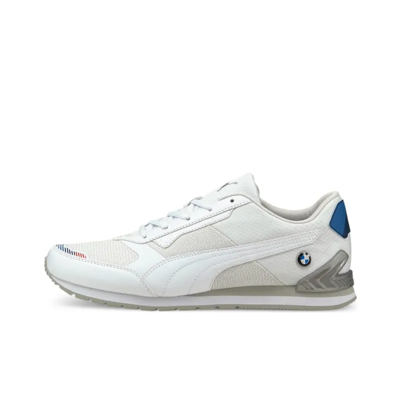 PUMA Track Racer Bmw Motorsport White Silver-0