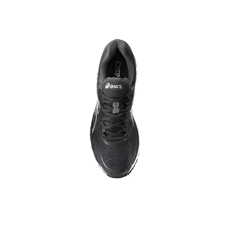 Asics GEL-Nimbus 17 Anti-Slip Wear-Resistant Low-Top Running Shoes Men's Black White-2