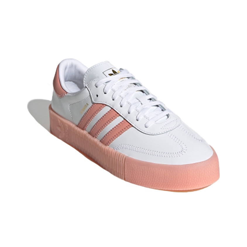 Sambarose Women's Adidas Originals 'White Trace Pink