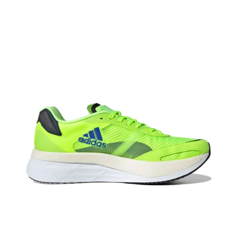 Adidas Adizero Boston 10 Signal Green Sonic Ink-1