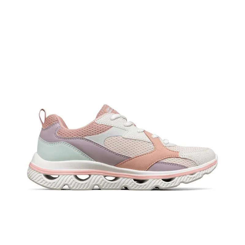 Skechers Arc Waves Low Top Pink Women's-1