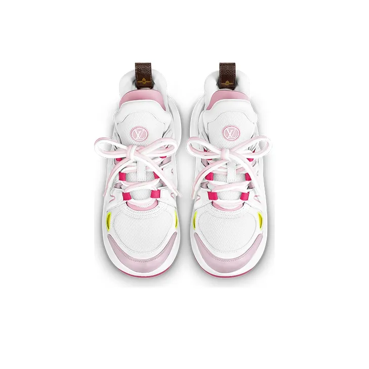 LOUIS VUITTON Archlight 1.0 Sneakers 'White Pink Red' Women's-3