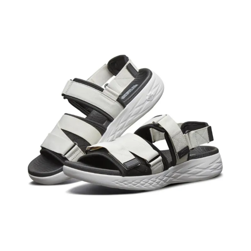 Skechers ON THE GO Beach Sandals Men's Beige White Black-2