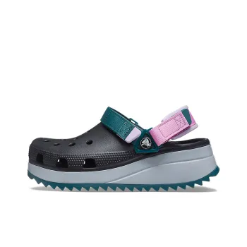 Crocs Classic Hiker Clog 'Black Grey Teal'