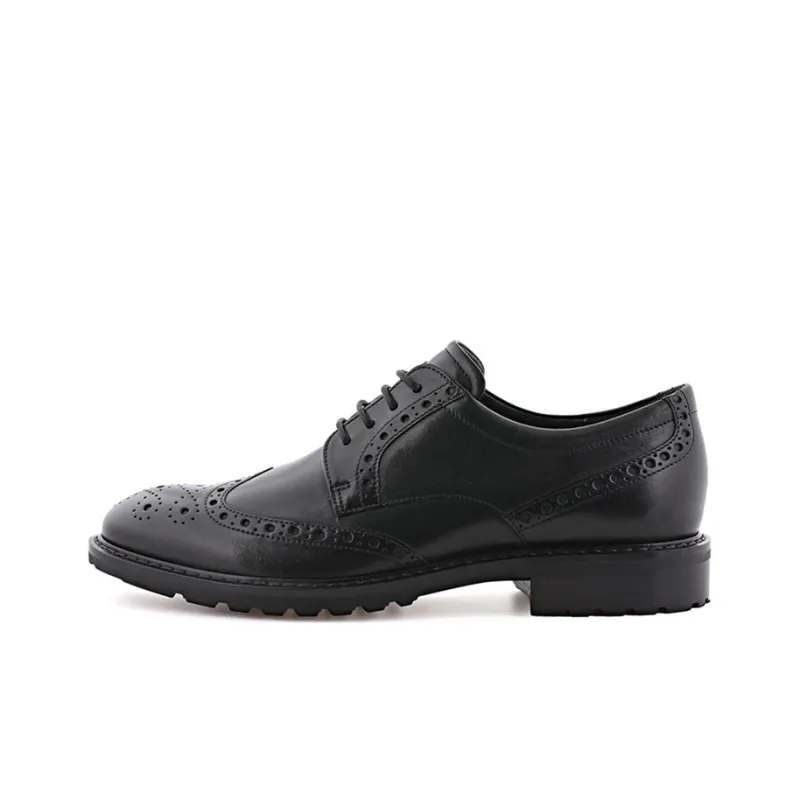 Ecco Unique Journey Collection Dress Shoes Men's Black-0