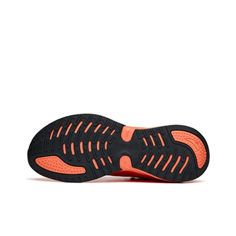 Anta Cushioned Anti-Slip Wear-Resistant Breathable Lightweight Low-Top Running Shoes Men's Chrysanthemum Orange-5