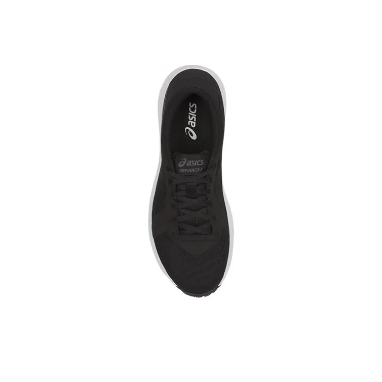 Asics Defiance X Wear-Resistant Low-Top Running Shoes Women's Black-4