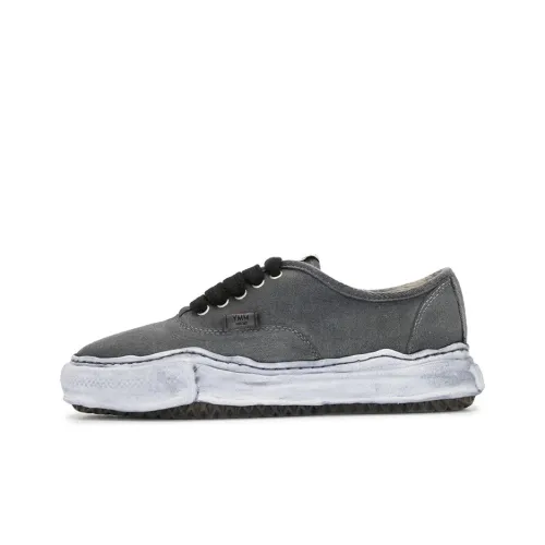 MIHARA YASUHIRO Baker Skateboard Shoes Men Low-Top Stone Gray