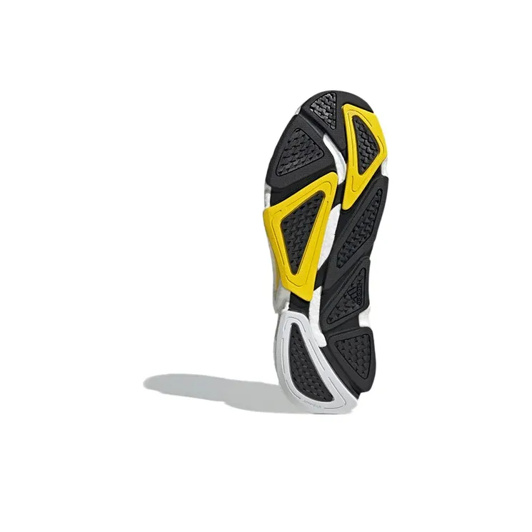 Adidas X9000l4 Durable Cushioning Low-Top Running Shoes Men's White Yellow Black-5