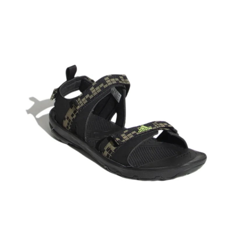 Adidas Beach Sandals Men Black/Army Green-2
