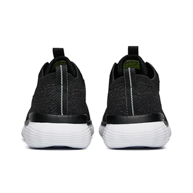 ANTA Running Shoes Men Low-Top Black/Carbon Gray-4