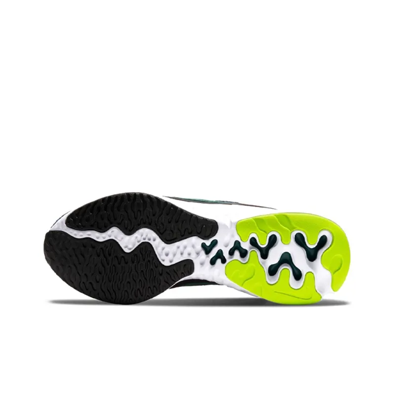 Nike Renew Run 2 Running Shoes Women's Low-Top Blue/Green/Black-5