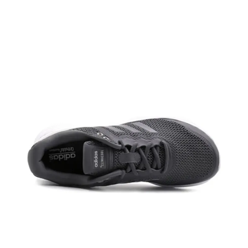 Adidas Fluidcloud CC Ambitious Breathable Low-Top Running Shoes Men's Gray White-2