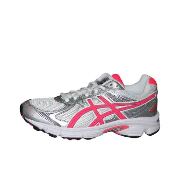 Asics Gel-Galaxy 6 Breathable And Wear-resistant Low-Top Running Shoes Women's Silver Pink