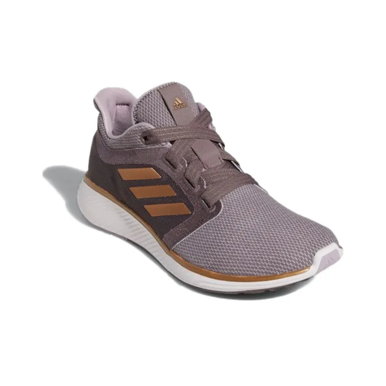 Adidas Edge Lux 3 Running Shoes Women's Low Top Purple/Gold-2