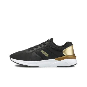 PUMA ROSE METALLIC POP Running Shoes Women's Low-Top Black/Gold