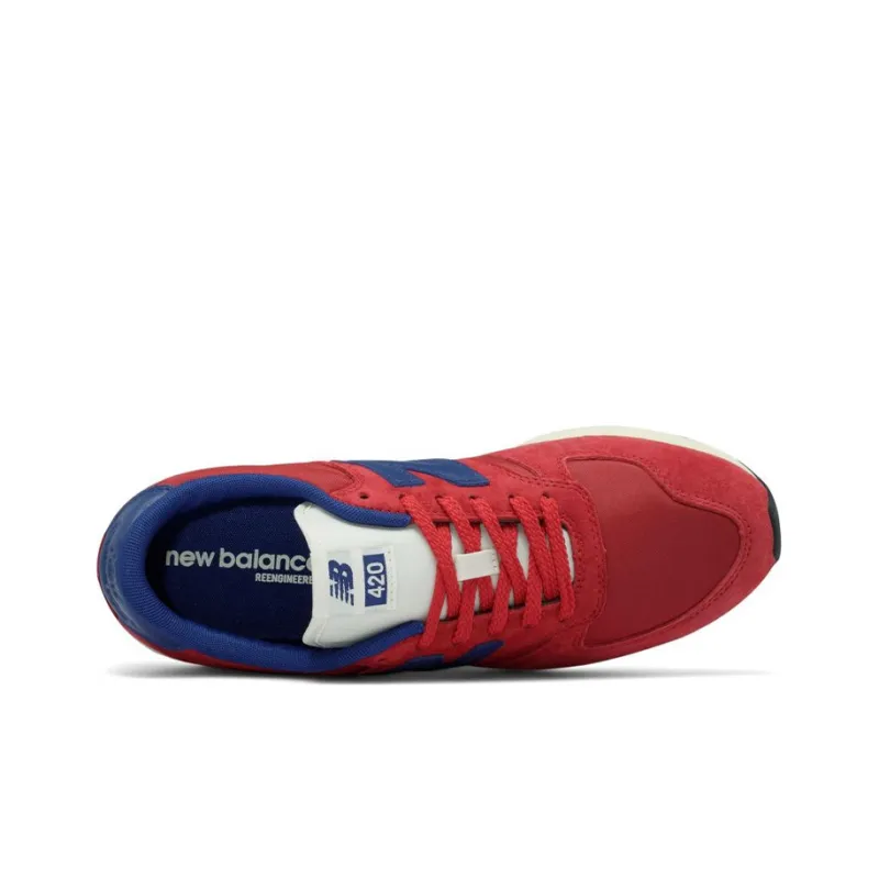 New Balance 420 Suede Red-2