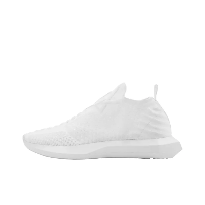 NORVINCY Breathable Lightweight Low Top Running Shoes Unisex White-0