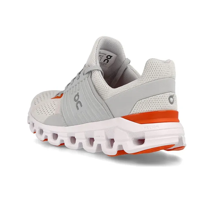 On Running Cloudswift White Flame Orange-3