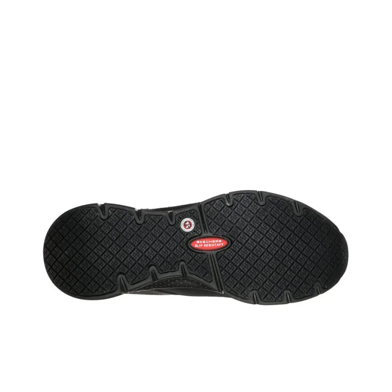 Skechers ARCH FIT SR - Xantic Cushioning Anti-Slip And Wear-Resistant Mid-Top Sports Casual Shoes Men's Pure Black-3