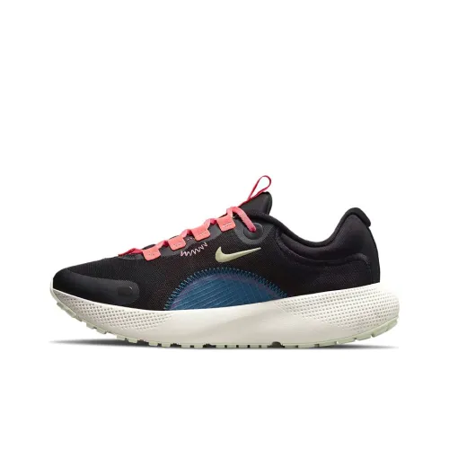 Nike React Escape Run 1 Running Shoes Women's Low-Top Black/Blue/Pink