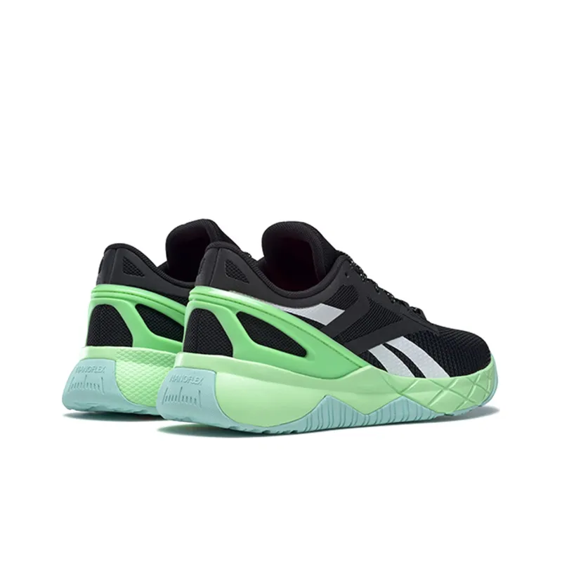 Reebok Nanoflex Tr Black Neon Mint Women's-5