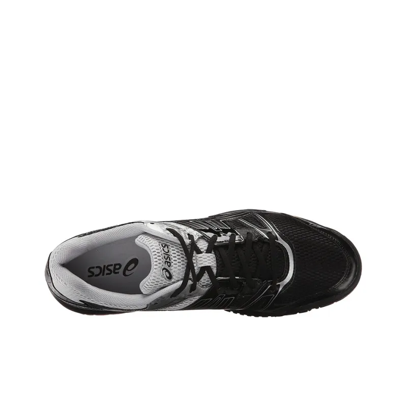 Asics Gel-Rocket 7 Wear-Resistant Low-Top Running Shoes Men's Black Gray-2
