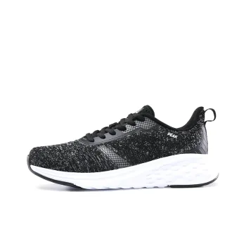 PEAK Lightweight And Wear resistant Low Top Running Shoes Women's Black Gray