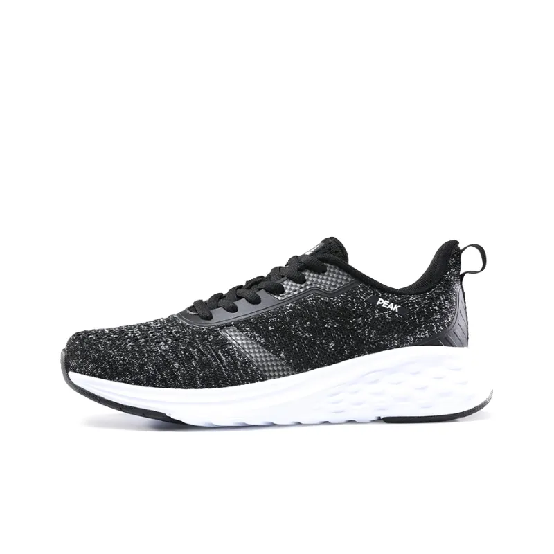 PEAK Lightweight And Wear resistant Low Top Running Shoes Women's Black Gray-0