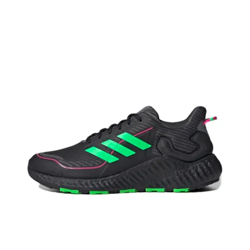 Adidas Climawarm Ltd Running Shoes Unisex Low-Top Black/Grey/Lime Yellow