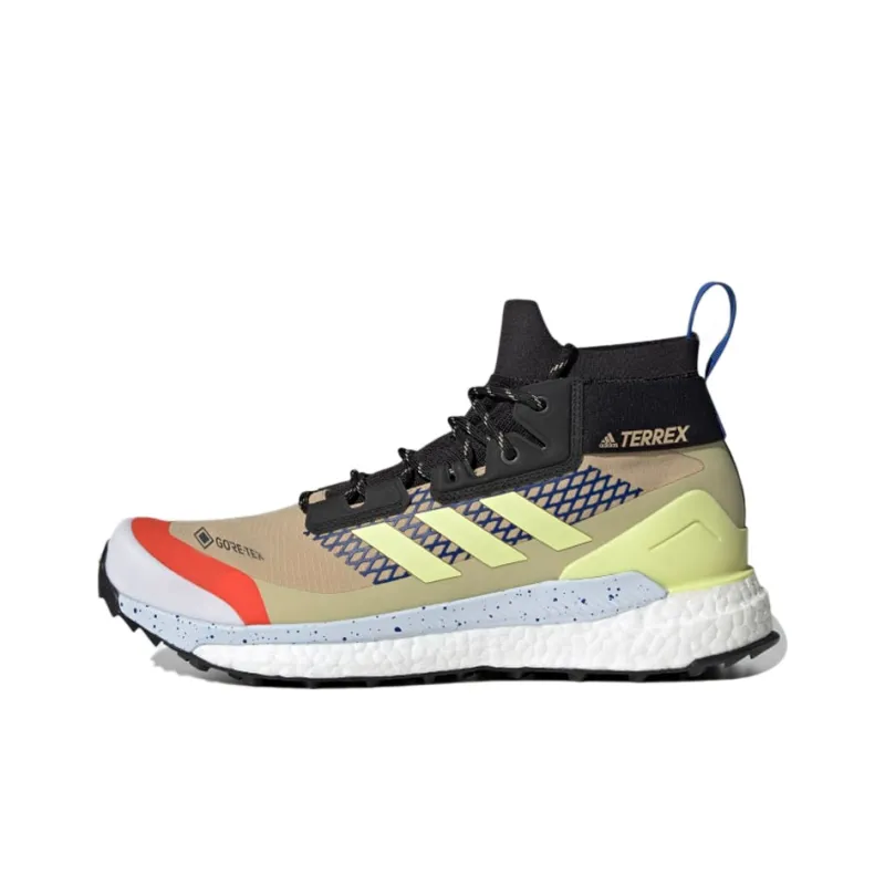 Adidas Terrex Free Hiker Anti-Slip Wear-Resistant Mid-Top Hiking Trekking Shoes-0