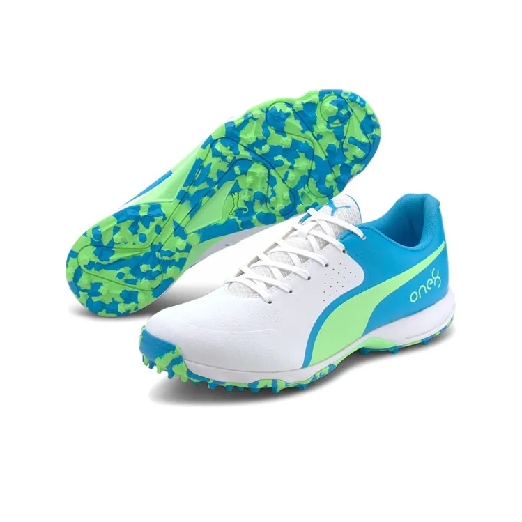PUMA x PUMA Virat Kohli FH Rubber Low-Top Running Shoes Men's Gray Blue Green-2