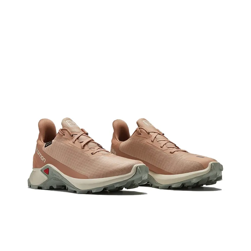 SALOMON Alphacross 3 Running Shoes Women's Low Top Apricot-1