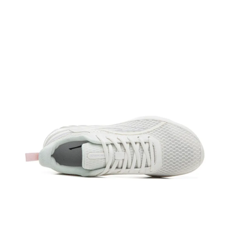 Erke Low Top Sports Casual Shoes Women's Light White-2
