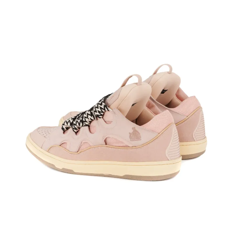 Lanvin Curb Sneakers 'Pink'-3
