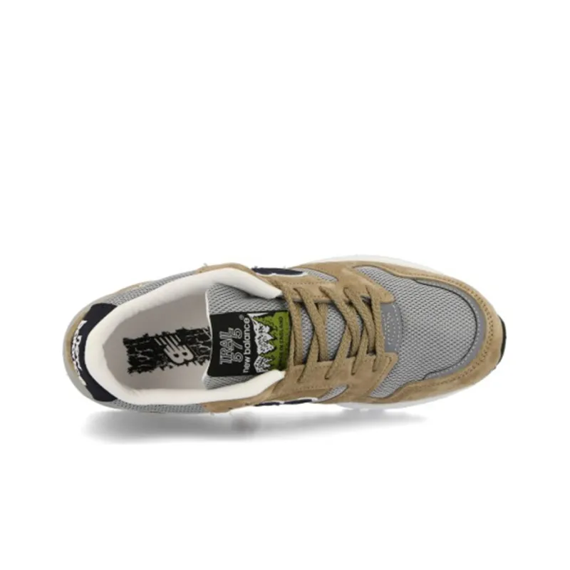 New Balance NB 575 Cushioning Anti-Slip Wear-Resistant Breathability Low-Top Running Shoes Men's Coffee-2