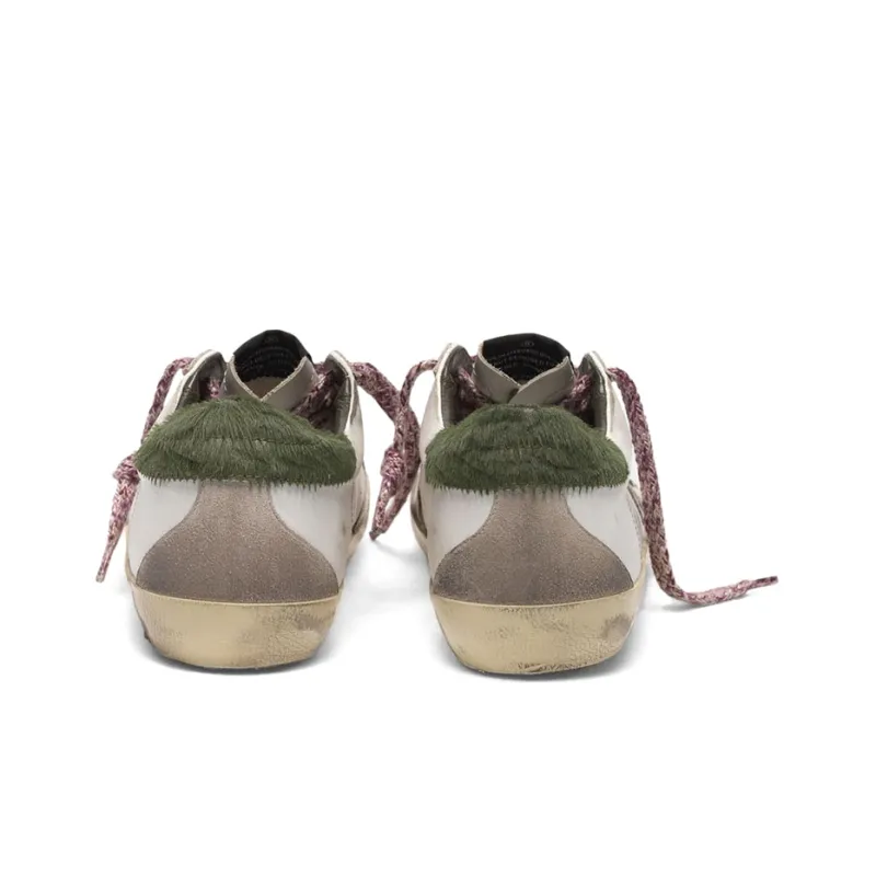 Golden Goose Super-Star Skateboard Shoes Women's White-3