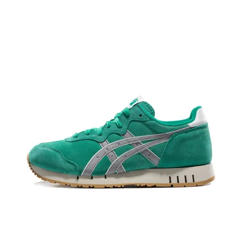 Onitsuka Tiger X Caliber Cushioning Anti Slip And Wear Resistant Low Top Casual Running Shoes Unisex Dark Green