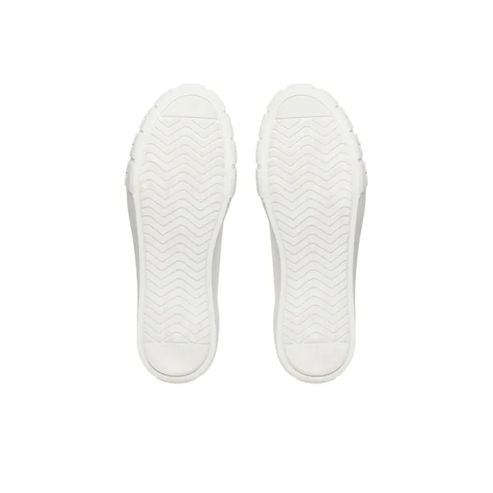 PRADA Cassetta Wheel Leather Low 'White'-4